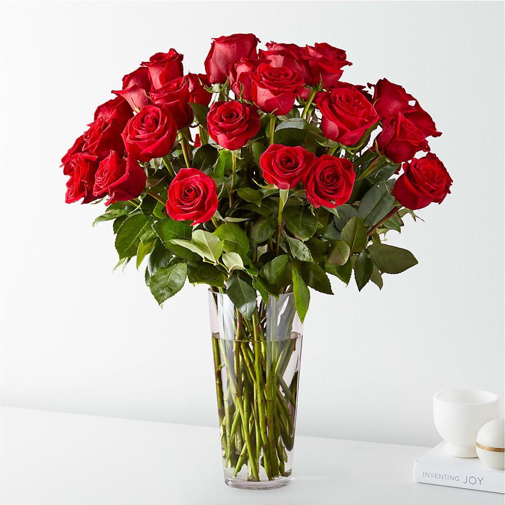 Long Stem Red Rose Bouquet – Lighthouse Florist And Custom Designs, Rochester NY