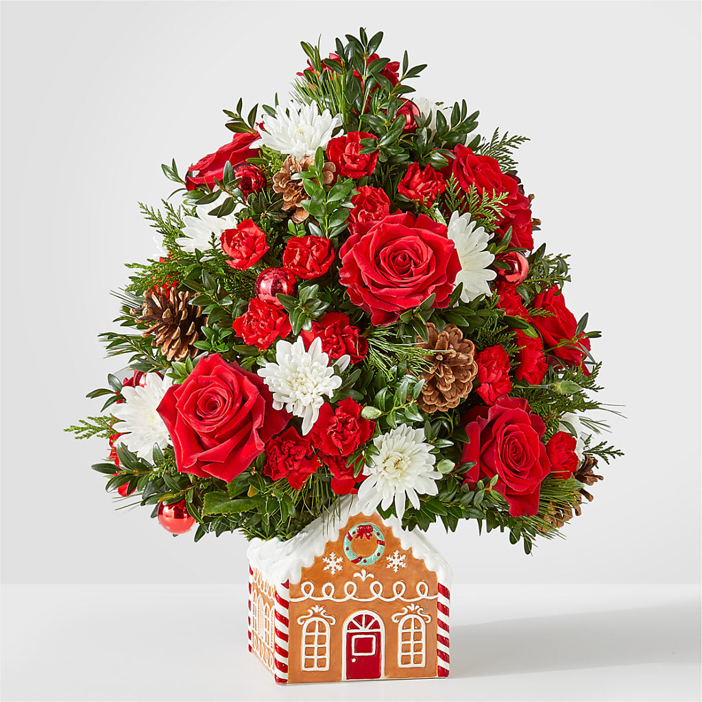 Spiced Gingerbread Tree – Lighthouse Florist And Custom Designs, Rochester NY