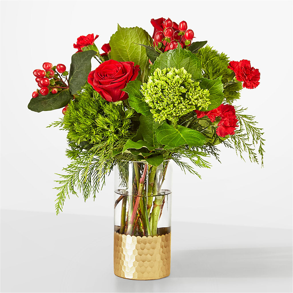 Plaid Throw Bouquet – Lighthouse Florist And Custom Designs, Rochester NY