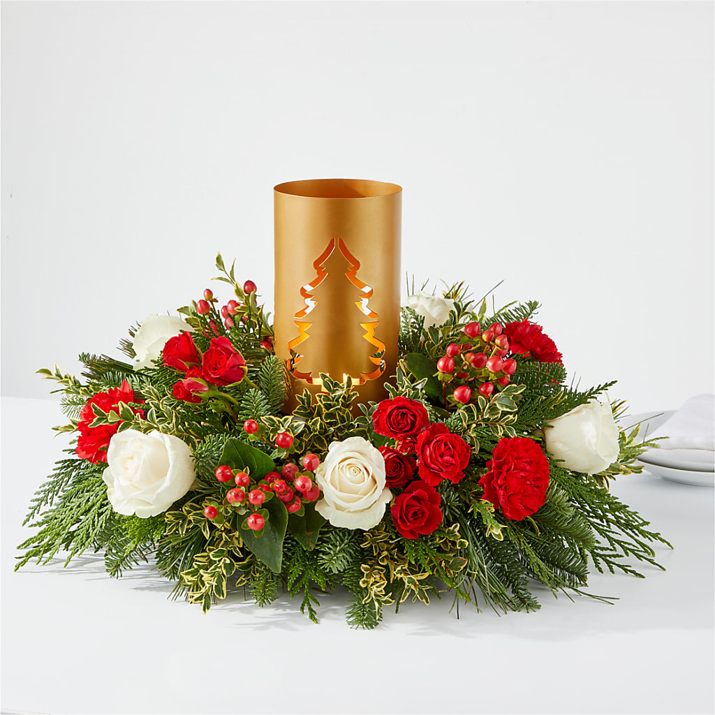 December Dreams Centerpiece – Lighthouse Florist And Custom Designs, Rochester NY