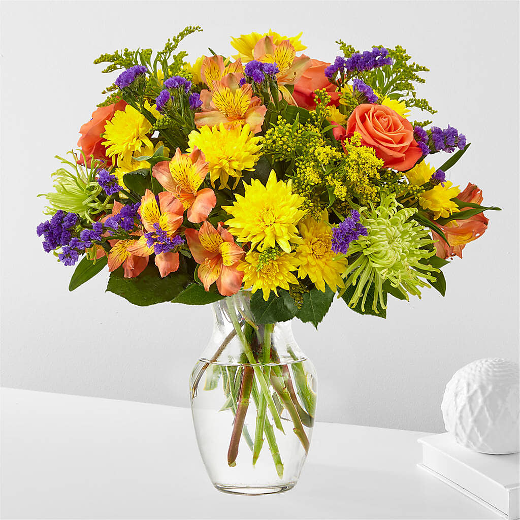 Marmalade Skies Bouquet – Lighthouse Florist And Custom Designs, Rochester NY