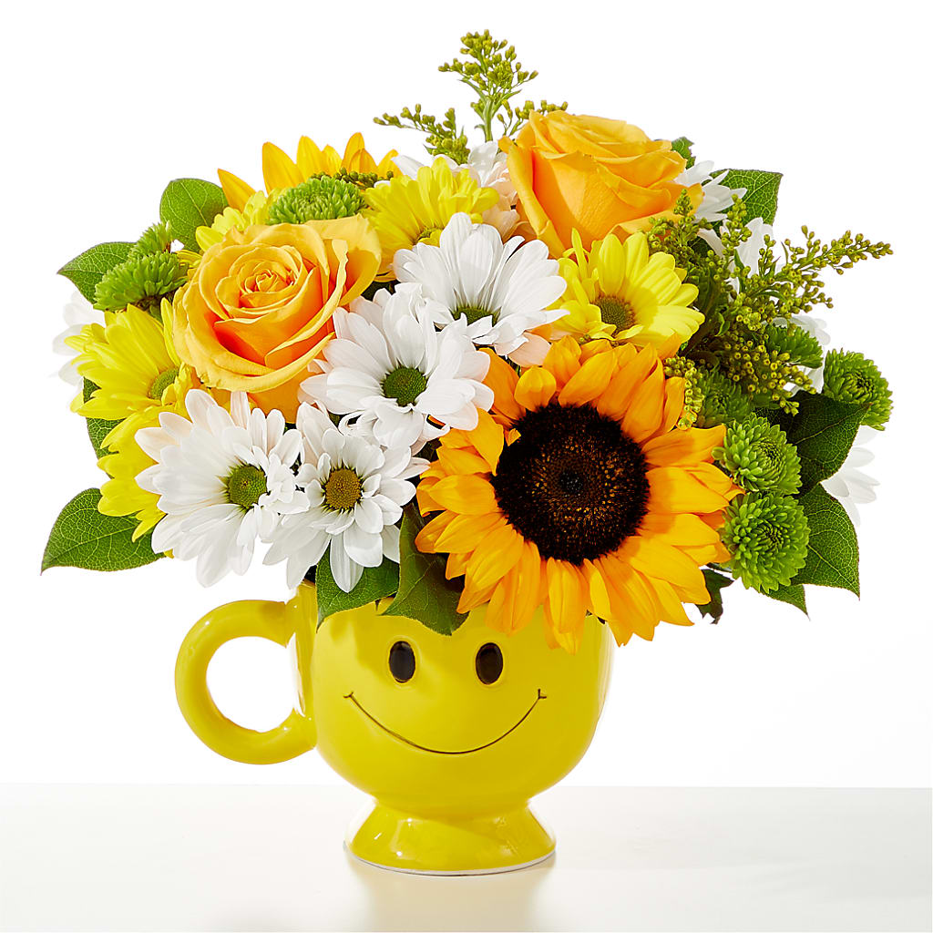 Be Happy Bouquet – Lighthouse Florist And Custom Designs, Rochester NY