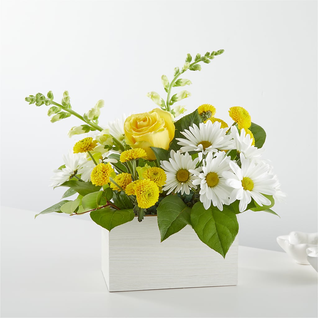 Sun Salutation Box Bouquet – Lighthouse Florist And Custom Designs, Rochester NY