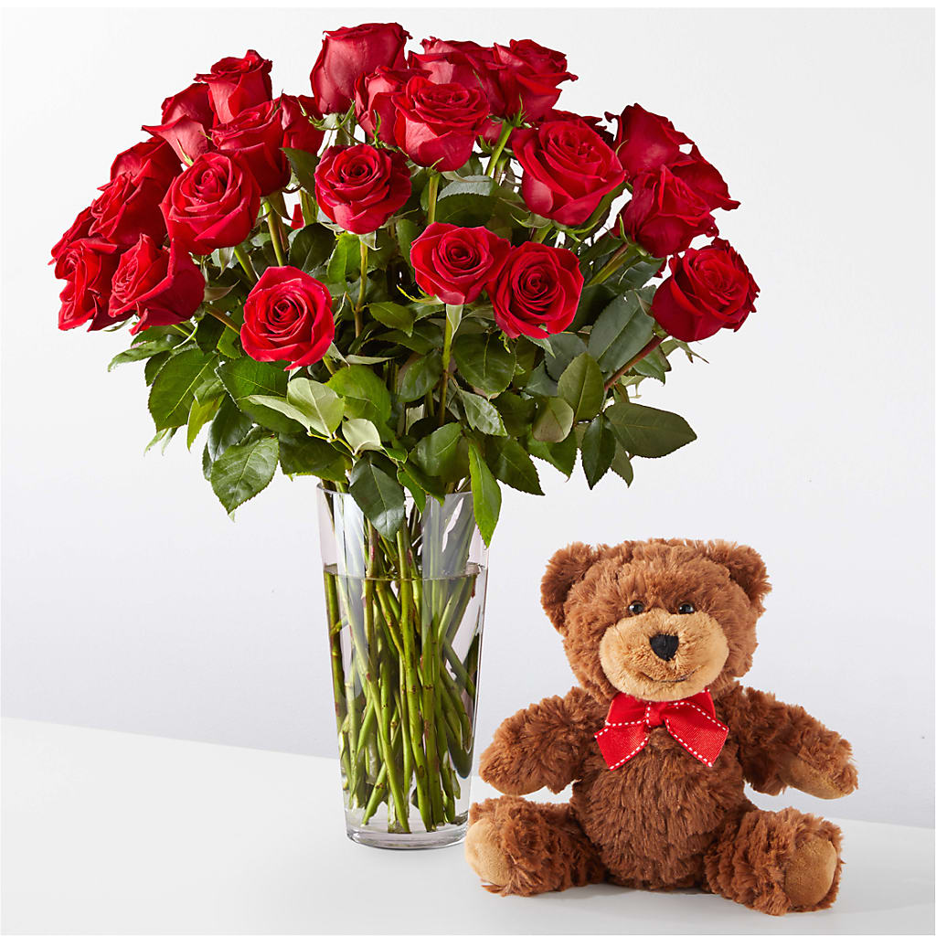 Romantic Long Stem Red Rose Bouquet Bundles – Lighthouse Florist And Custom Designs, Rochester NY