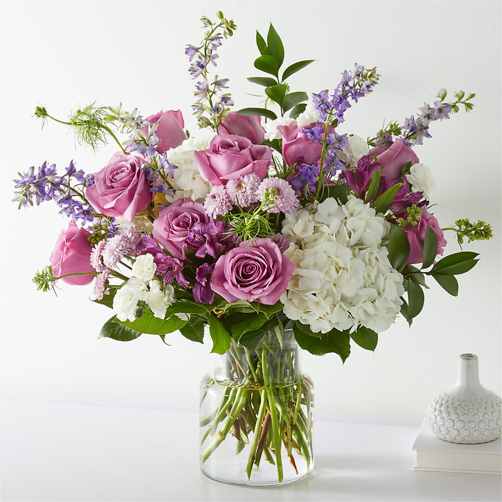Violet Caress Bouquet – Lighthouse Florist And Custom Designs, Rochester NY