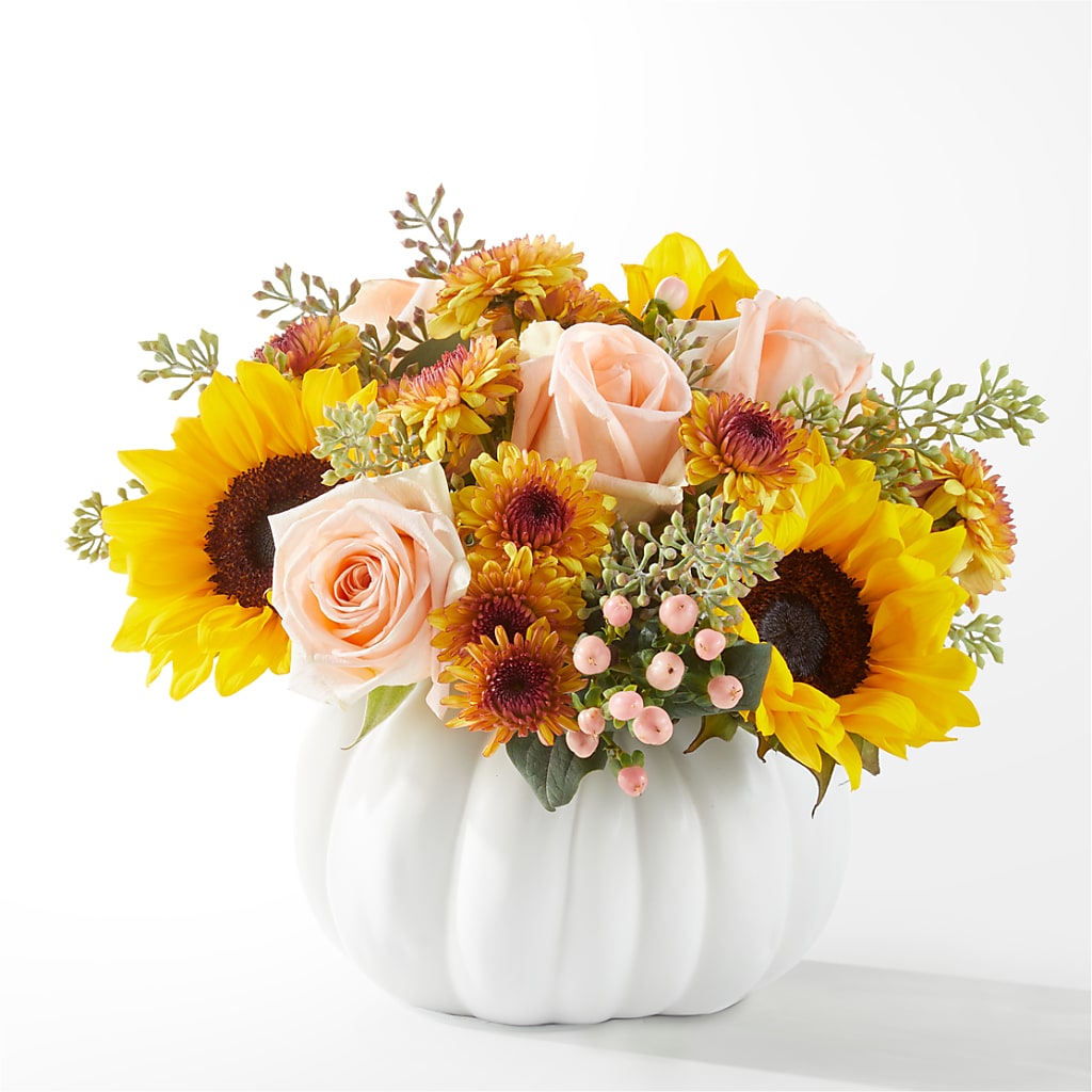 Pumpkin to Talk About Bouquet – Lighthouse Florist And Custom Designs, Rochester NY