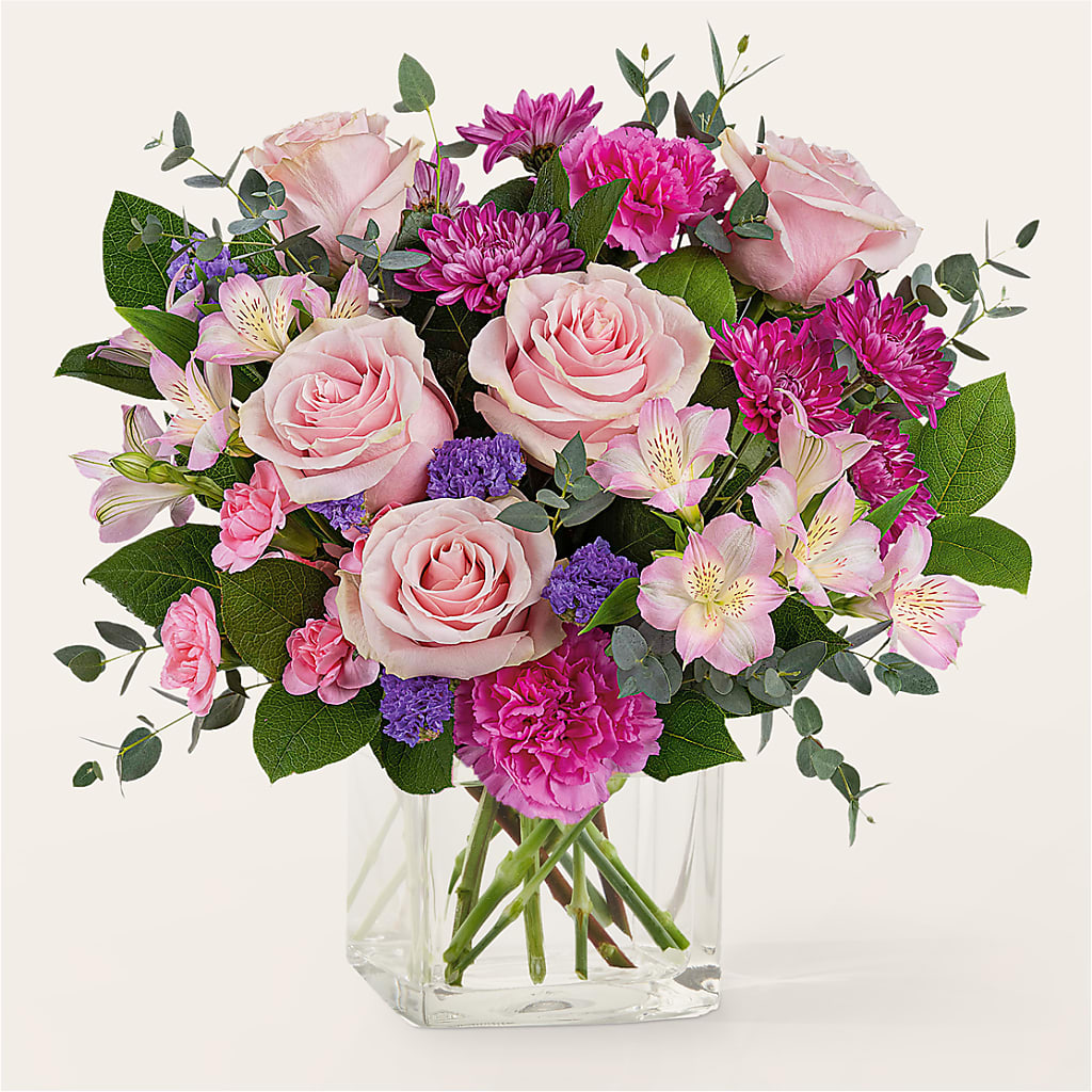 Rosy Radiance Bouquet – Lighthouse Florist And Custom Designs, Rochester NY