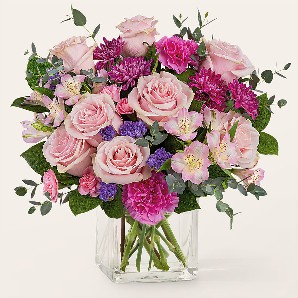 Rosy Radiance Bouquet – Lighthouse Florist And Custom Designs, Rochester NY