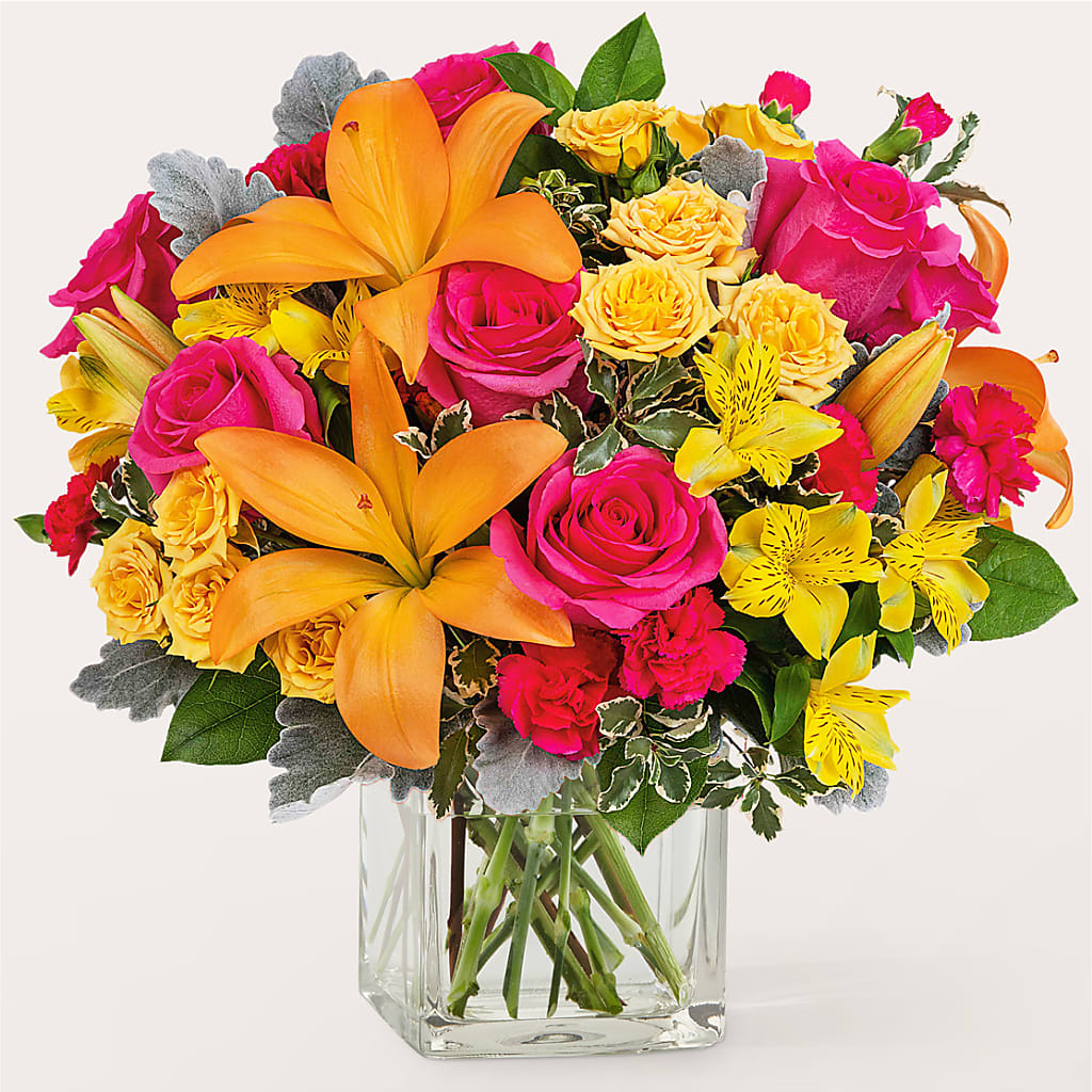 To the Tropics Bouquet – Lighthouse Florist And Custom Designs, Rochester NY