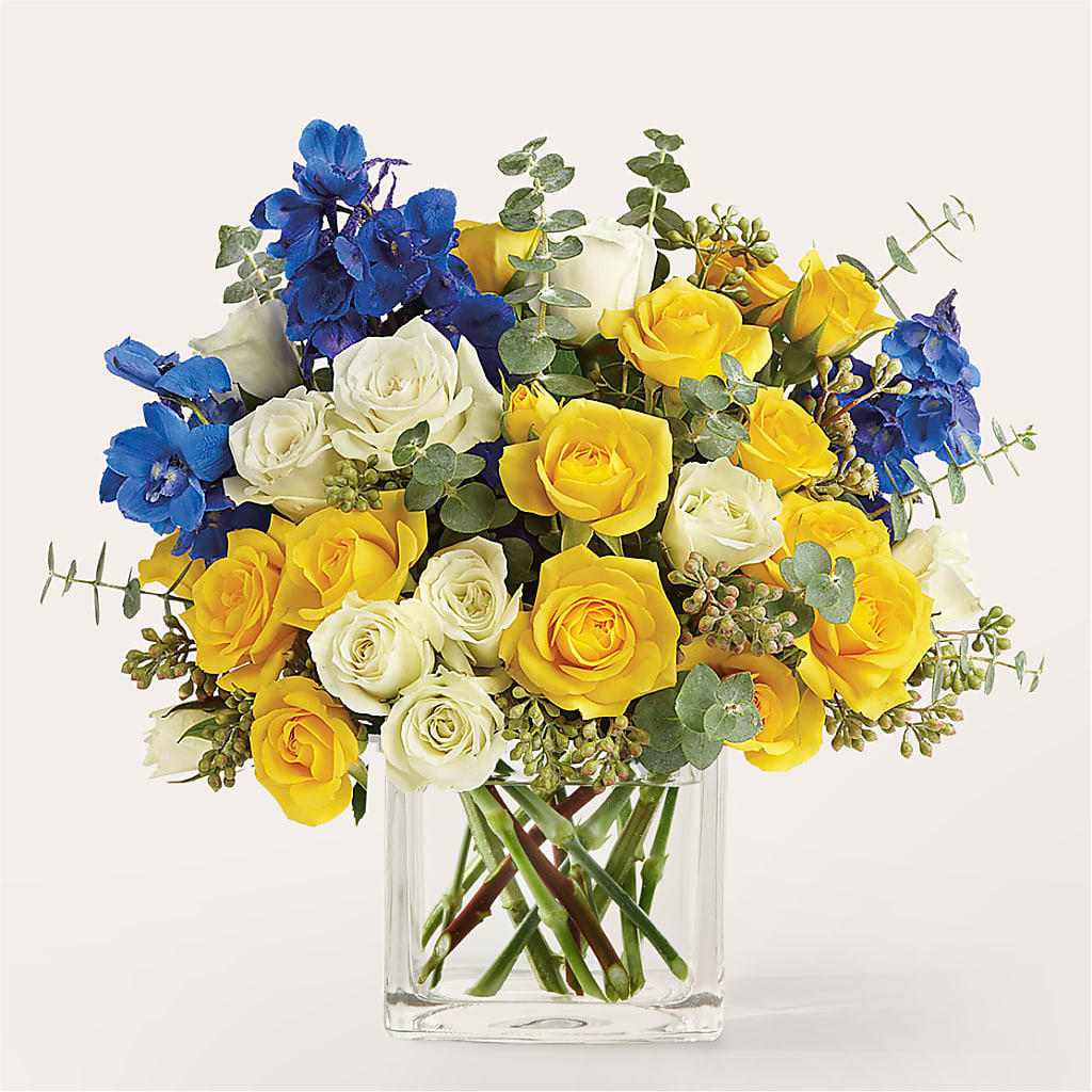 Sparkling Citrine Bouquet – Lighthouse Florist And Custom Designs, Rochester NY