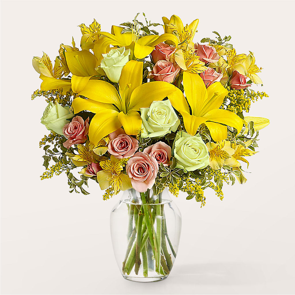 Sunburst Bouquet – Lighthouse Florist And Custom Designs, Rochester NY