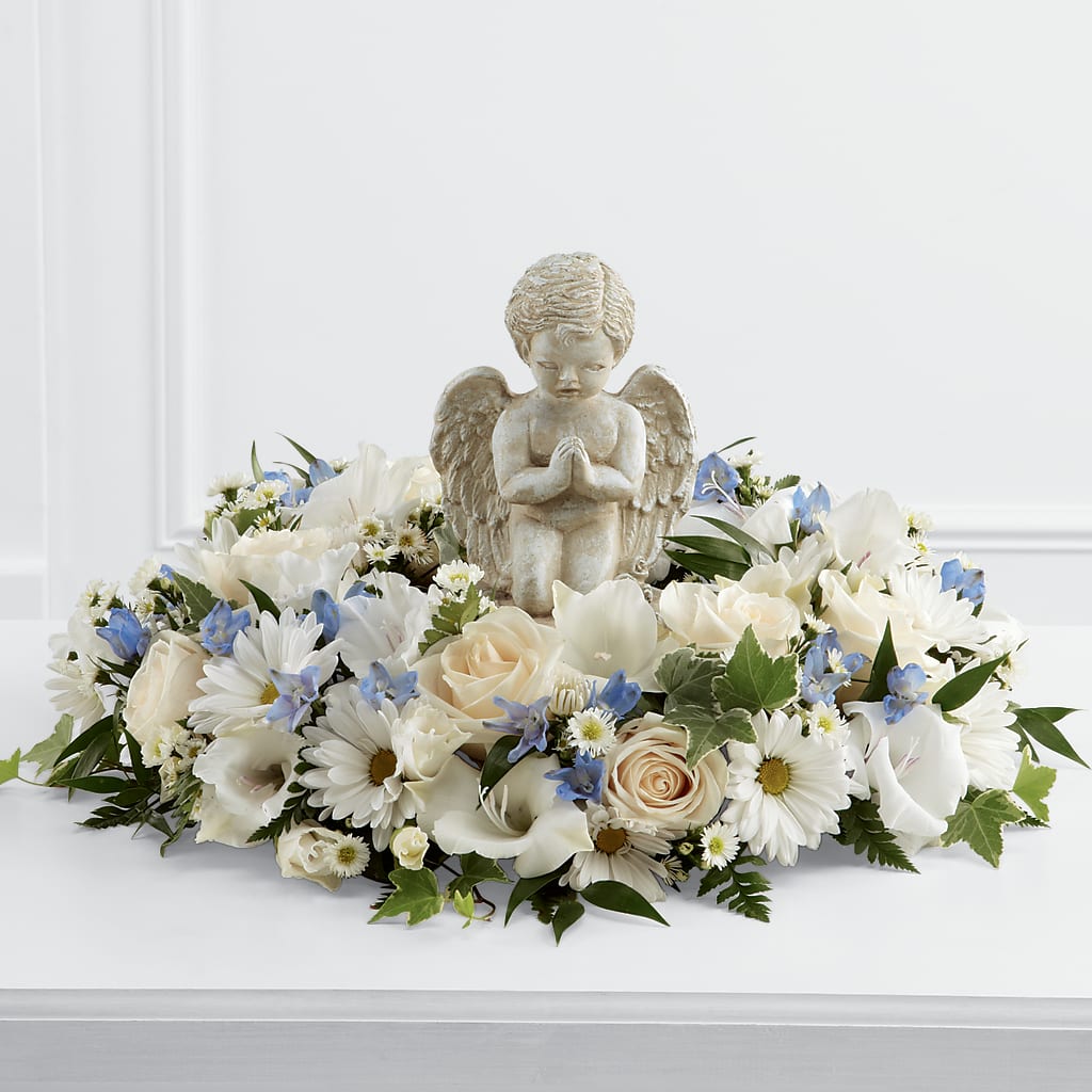 Little Angel Ring of Flowers – Lighthouse Florist And Custom Designs, Rochester NY