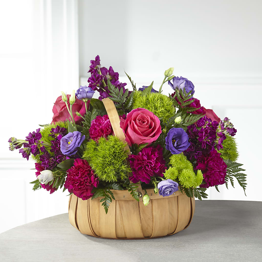 Serene Sanctuary Basket – Lighthouse Florist And Custom Designs, Rochester NY