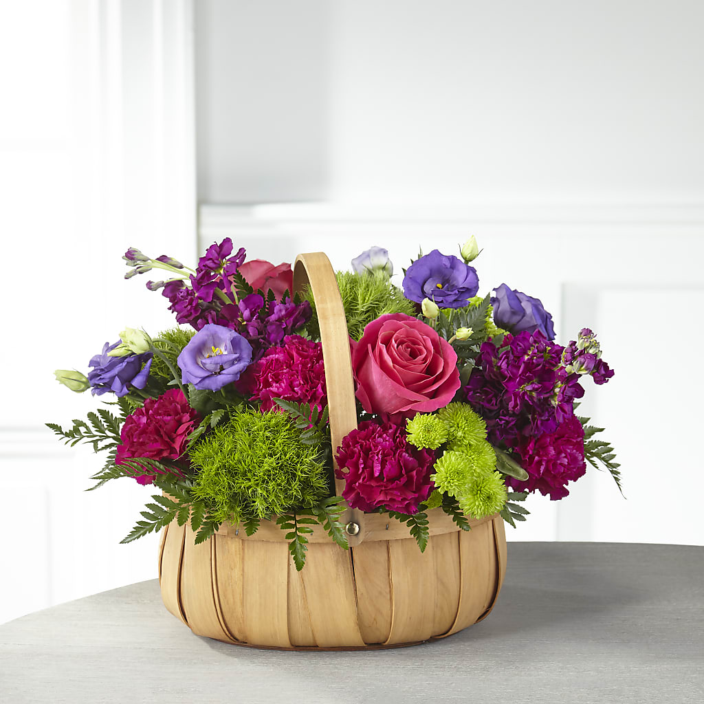 Serene Sanctuary Basket – Lighthouse Florist And Custom Designs, Rochester NY