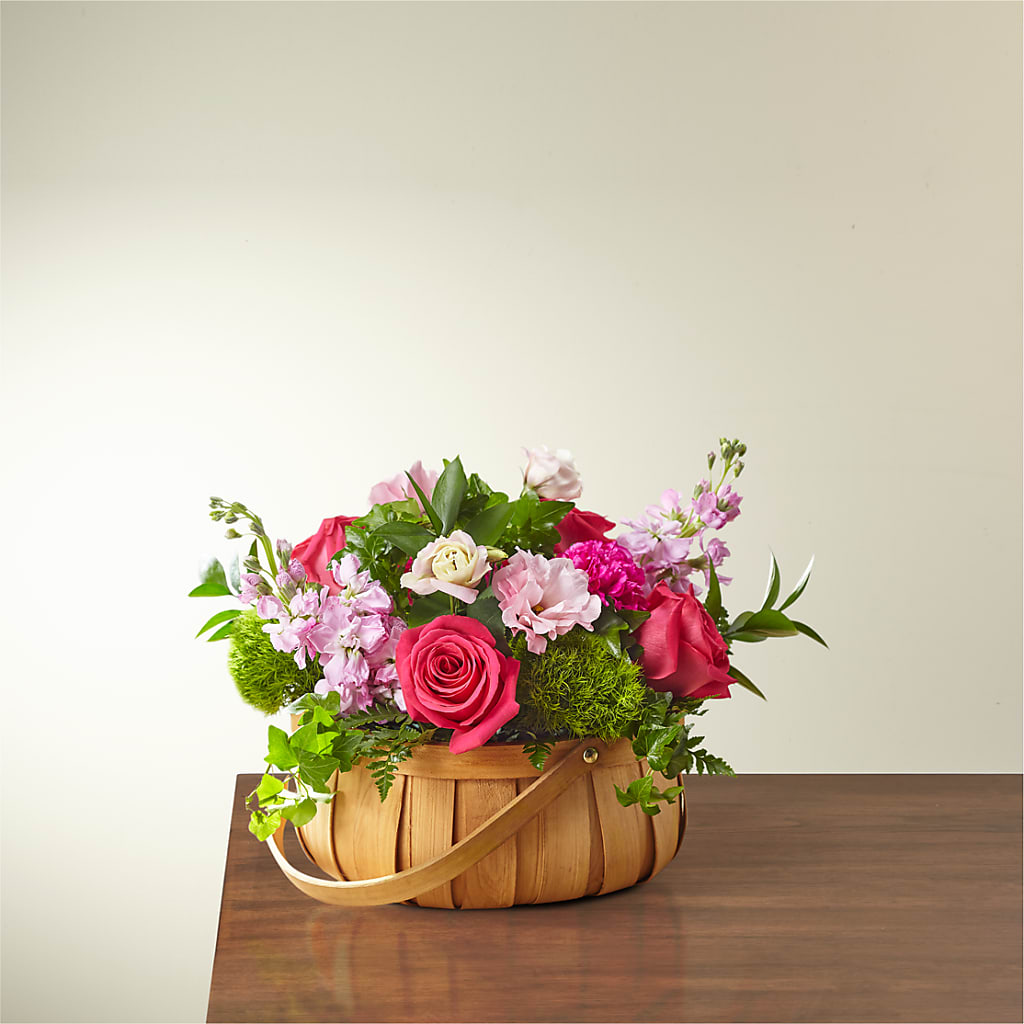 Radiance in Bloom Basket – Lighthouse Florist And Custom Designs, Rochester NY