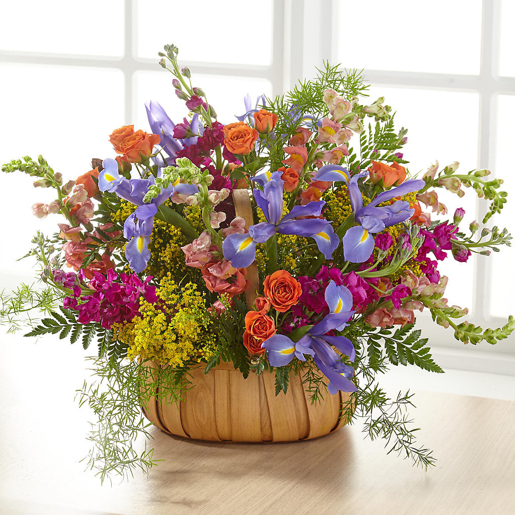 Garden of Life Basket – Lighthouse Florist And Custom Designs, Rochester NY