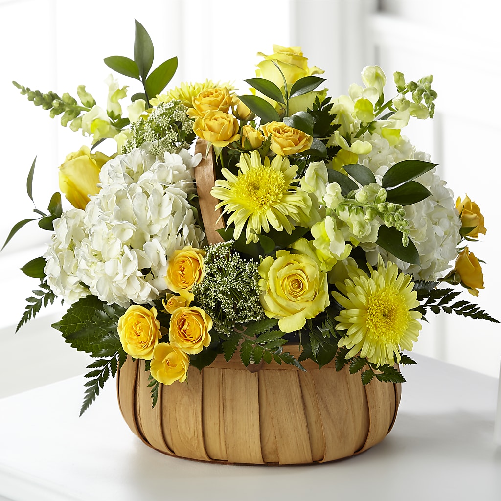 Rustic Remembrance Basket – Lighthouse Florist And Custom Designs, Rochester NY