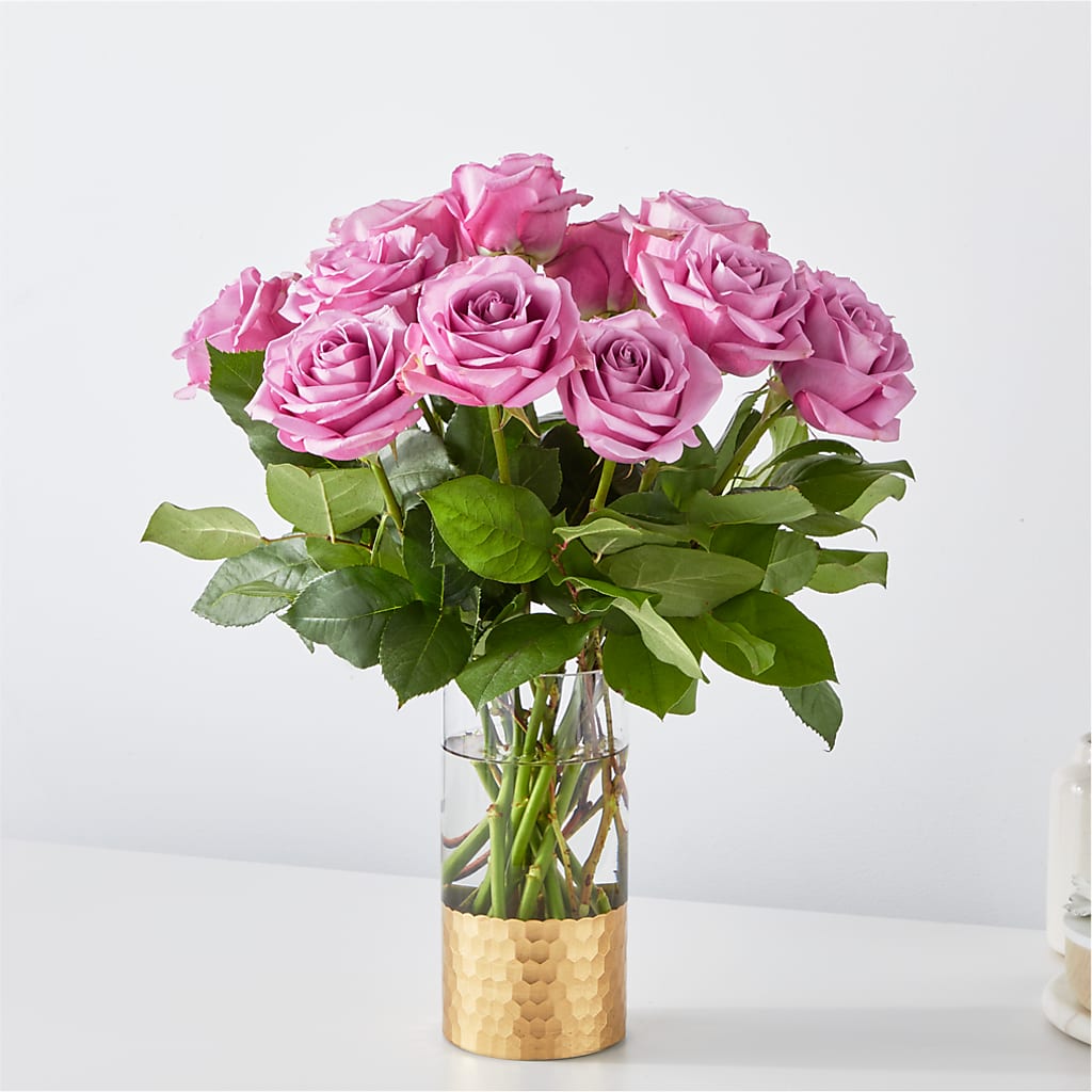 Secret Admirer Lavender Rose Bouquet – Lighthouse Florist And Custom Designs, Rochester NY