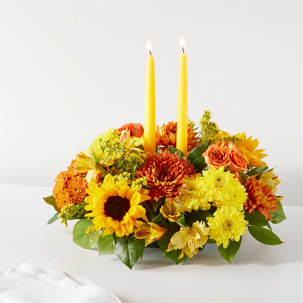 Autumn Harmony Centerpiece – Lighthouse Florist And Custom Designs, Rochester NY