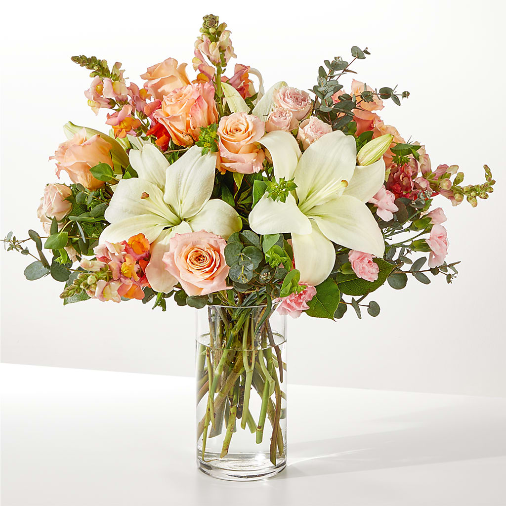 Grapefruit Splash Bouquet – Lighthouse Florist And Custom Designs, Rochester NY
