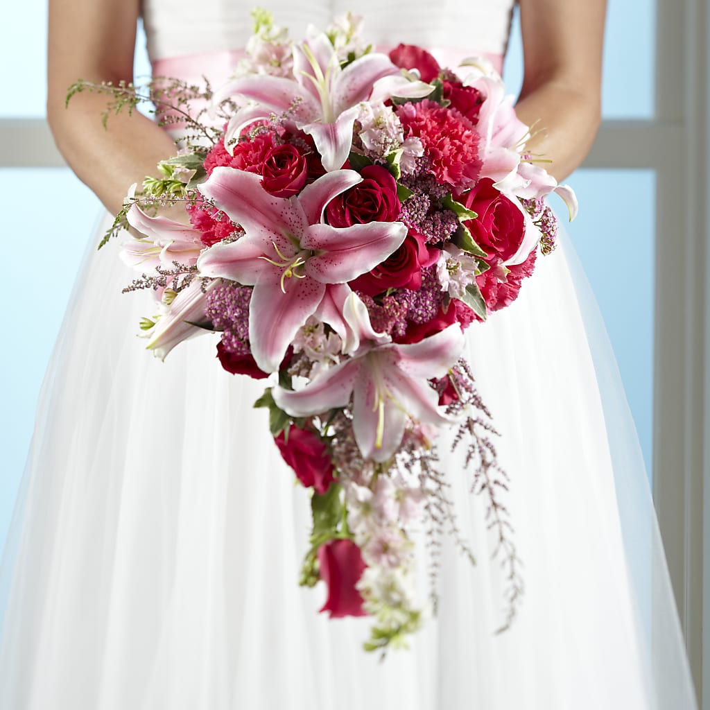 Lily & Rose Bouquet – Lighthouse Florist And Custom Designs, Rochester NY