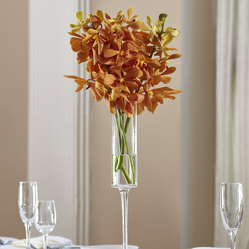 Orange Mokara Bouquet – Lighthouse Florist And Custom Designs, Rochester NY