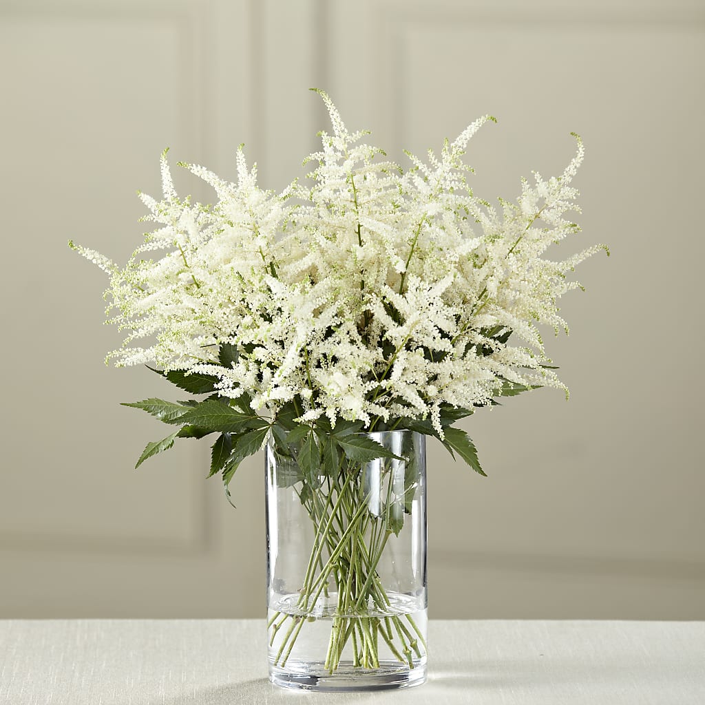 White Astilbe Bouquet – Lighthouse Florist And Custom Designs, Rochester NY