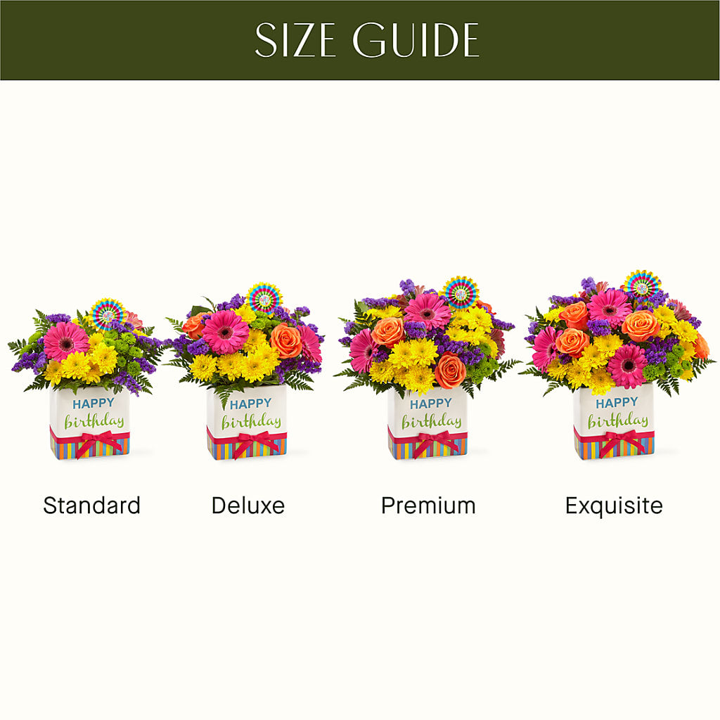 Birthday Brights Bouquet –  Lighthouse Florist And Custom Designs, Rochester NY