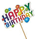 Happy Birthday Pick –  Lighthouse Florist And Custom Designs, Rochester NY