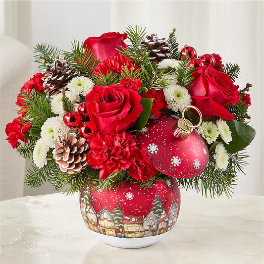 Christmas Carols Ornament –  Lighthouse Florist And Custom Designs, Rochester NY