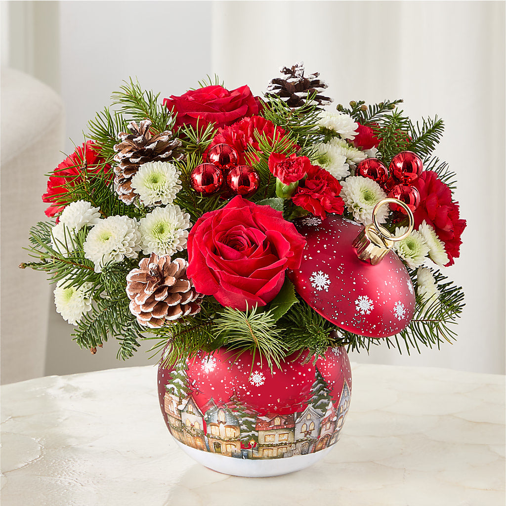 Christmas Carols Ornament –  Lighthouse Florist And Custom Designs, Rochester NY