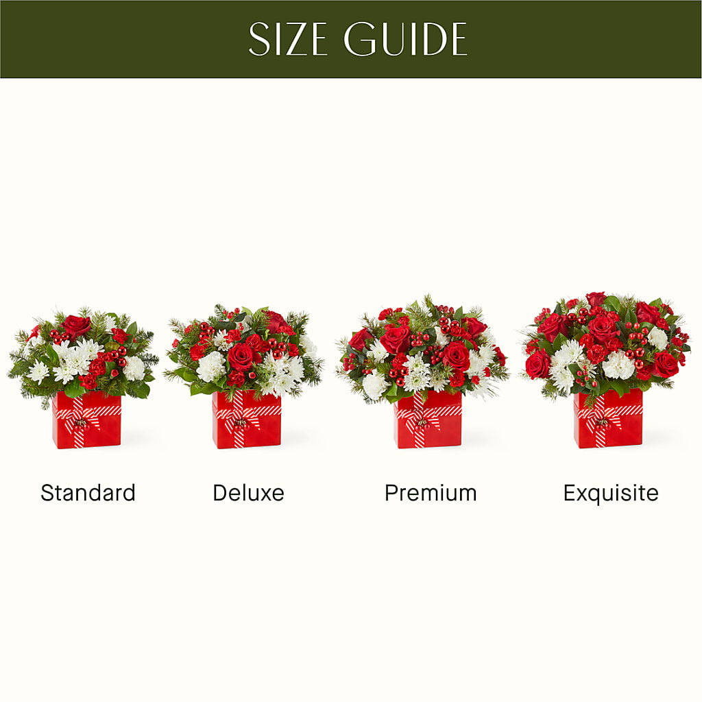 Presents Under the Tree Bouquet –  Lighthouse Florist And Custom Designs, Rochester NY