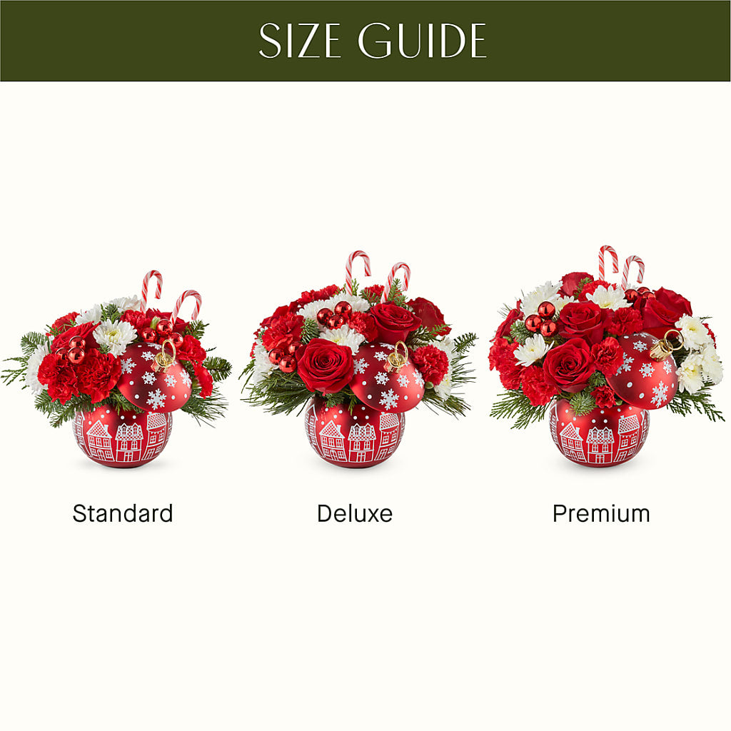 Cheer in the Air Ornament –  Lighthouse Florist And Custom Designs, Rochester NY