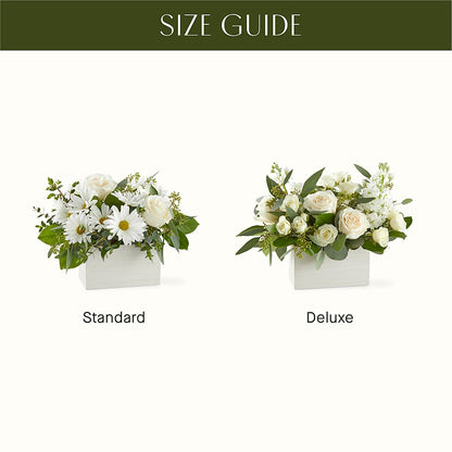 Fresh Linen Box Bouquet –  Lighthouse Florist And Custom Designs, Rochester NY