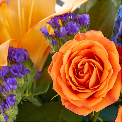 Radiant Citrus Box Bouquet –  Lighthouse Florist And Custom Designs, Rochester NY