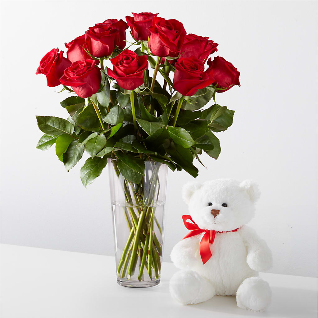 Romantic Long Stem Red Rose Bouquet Bundles –  Lighthouse Florist And Custom Designs, Rochester NY