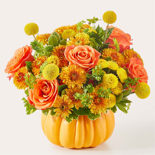 Gourdgeous Pumpkin –  Lighthouse Florist And Custom Designs, Rochester NY