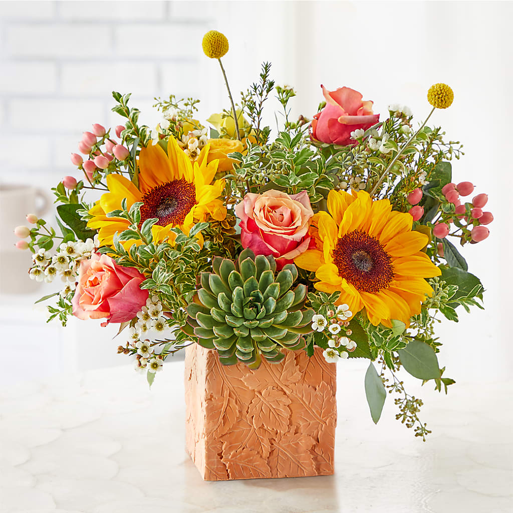 Sunflower Season Bouquet –  Lighthouse Florist And Custom Designs, Rochester NY