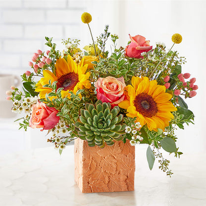 Sunflower Season Bouquet –  Lighthouse Florist And Custom Designs, Rochester NY
