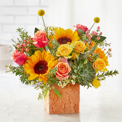 Sunflower Season Bouquet –  Lighthouse Florist And Custom Designs, Rochester NY