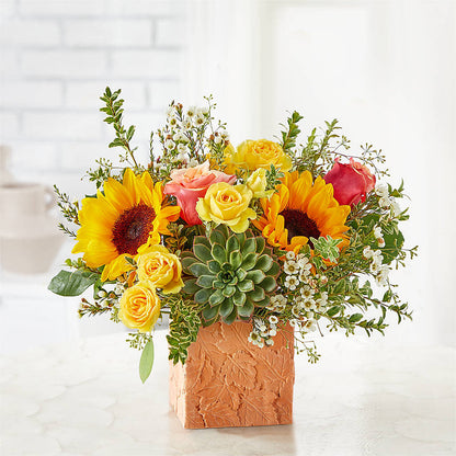 Sunflower Season Bouquet –  Lighthouse Florist And Custom Designs, Rochester NY