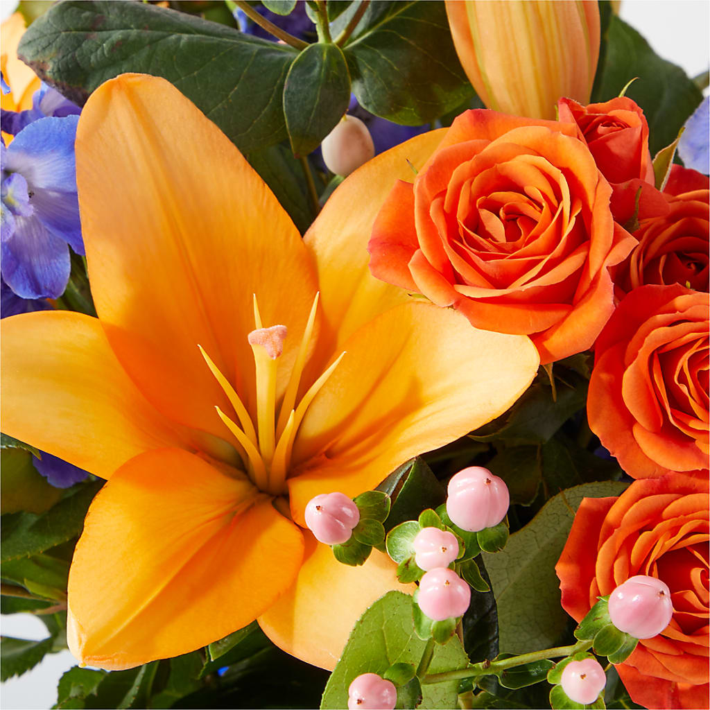 Radiant Citrus Bouquet –  Lighthouse Florist And Custom Designs, Rochester NY