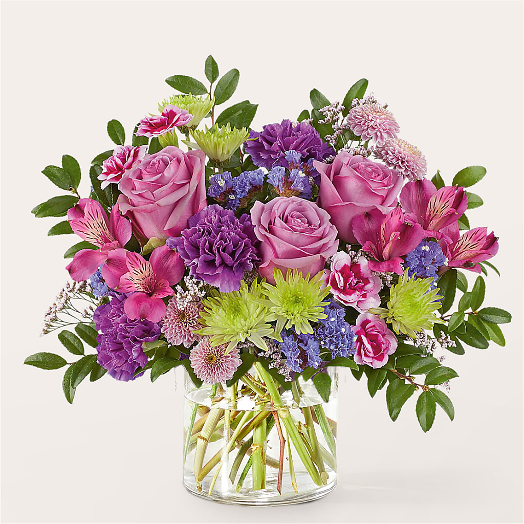 Glass Half Full Bouquet –  Lighthouse Florist And Custom Designs, Rochester NY