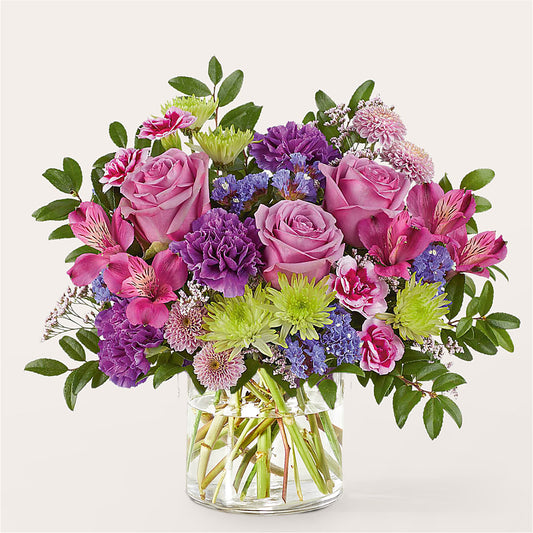 Glass Half Full Bouquet –  Lighthouse Florist And Custom Designs, Rochester NY