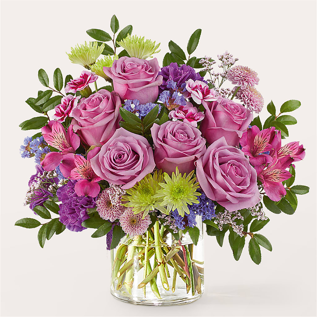 Glass Half Full Bouquet –  Lighthouse Florist And Custom Designs, Rochester NY