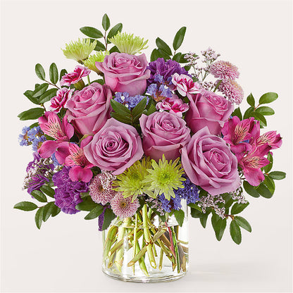 Glass Half Full Bouquet –  Lighthouse Florist And Custom Designs, Rochester NY