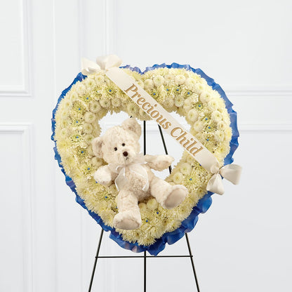 Precious Child Standing Heart –  Lighthouse Florist And Custom Designs, Rochester NY