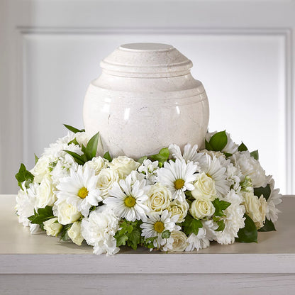 Ivory Gardens Cremation Adornment –  Lighthouse Florist And Custom Designs, Rochester NY