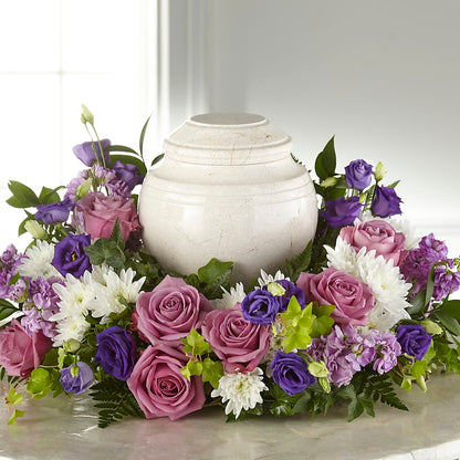 Blooming Sympathy Cremation Adornment –  Lighthouse Florist And Custom Designs, Rochester NY