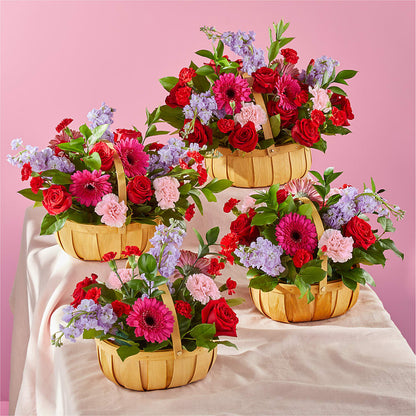 Pink Picnic Basket –  Lighthouse Florist And Custom Designs, Rochester NY